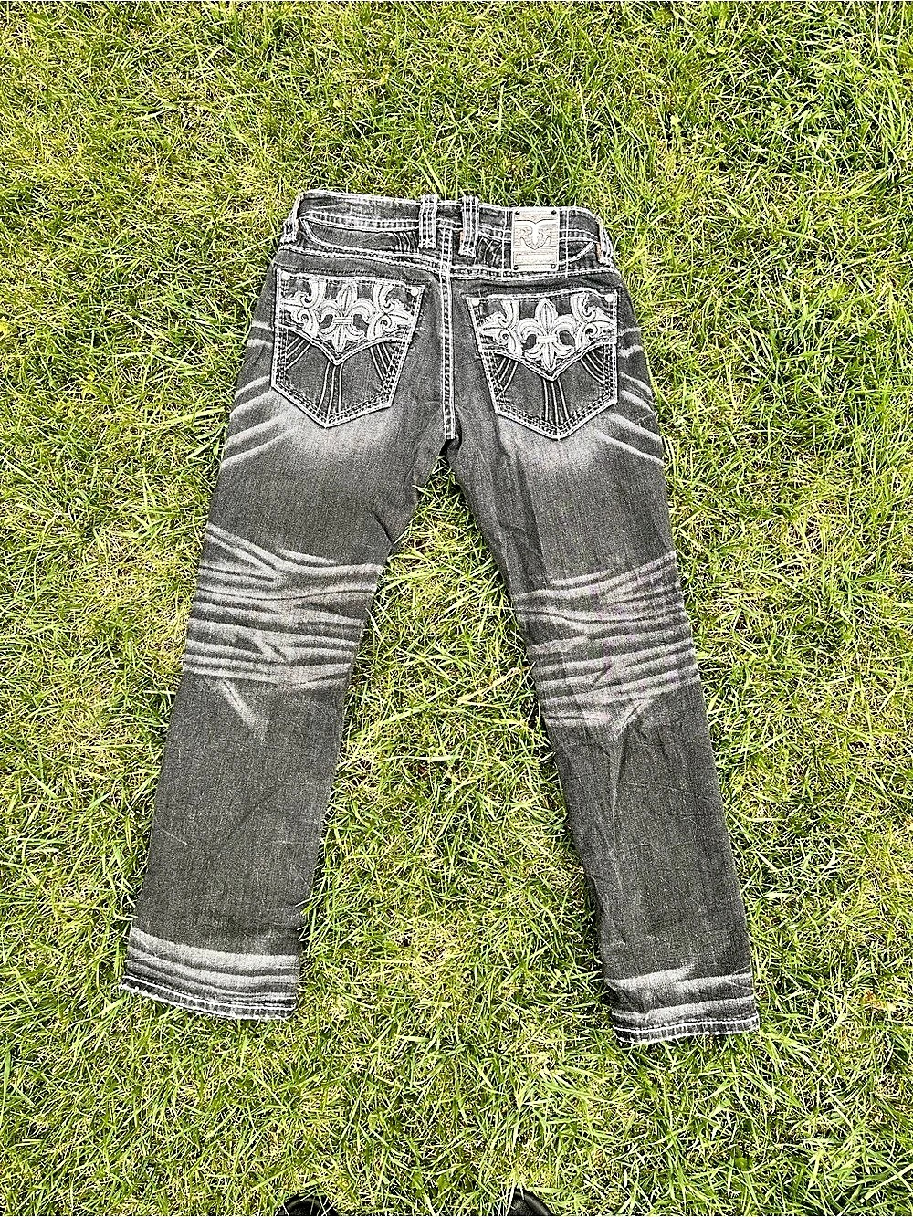 Rock Revival Men’s Faded Black